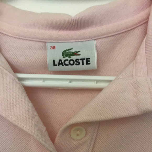 Lacoste Pink 2-button Polo - Picture 2 of 4